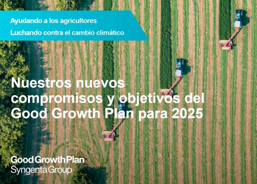 Nuevo plan de compromisos «Good Growth Plan» de Syngenta